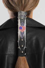 34048 USA Heart & Wings w/Gems Hair GloveÂ® - HighwayLeather