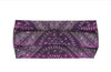 Milwaukee Leather purple Lycra jersey headband with classic bandana style, designed for comfortable wear and versatile style.