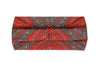 Milwaukee Leather red lycra jersey headband with classic bandana design, ideal for activewear or casual accessories.