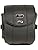 Milwaukee Leather cruiser style bikers bag with turn clasp and zipper, featuring small sissy bar design in black leather.