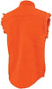 Milwaukee Leather DM1003 Men's Orange Lightweight Sleeveless Denim Shirt
