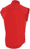 Men's Red Lightweight Sleeveless Denim Shirt