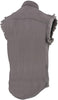 Milwaukee Leather DM4004 Men's Gray Lightweight Sleeveless Denim Shirt