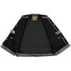 Men's Denim Club Vest w/ Leather Trim & Hidden Zipper - HighwayLeather