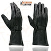 Men's Deerskin Thermal Lined Gauntlet Gloves