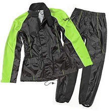 Joe Rocket 'RS-2' Womens Black/Pink Rain Suit - HighwayLeather
