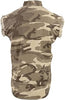 Men's Sand Camo Lightweight Sleeveless Denim Shirt - HighwayLeather