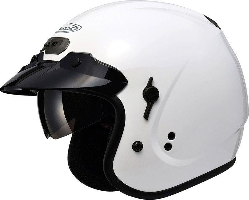 GMax GM32 Candy Red Open Face Helmet - HighwayLeather
