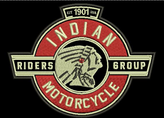 INDIAN MOTORCYLE MAROON 1901 SMALL  4X4 - HighwayLeather