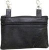 Ladies Clip on Bag with shoulder strap in Premium Cowhide