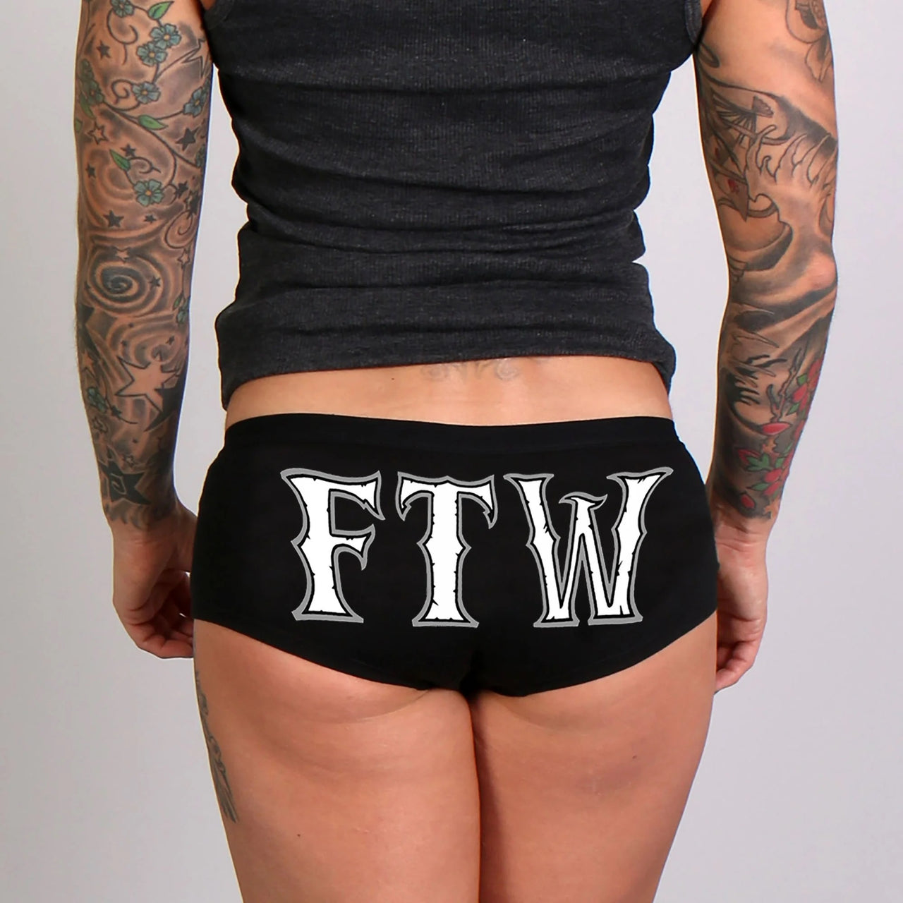 PTB7473 FTW Ladies Boy Shorts - HighwayLeather