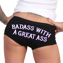 PTB7579 Badass With A Great Ass Boy Shorts - HighwayLeather