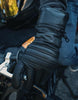 Men's Motorcycle Gauntlet Gloves with Rain Cover
