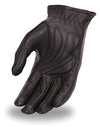 Dynamicleather leather gloves with stitching detail, soft texture, and snug fit for stylish warmth and hand protection.
