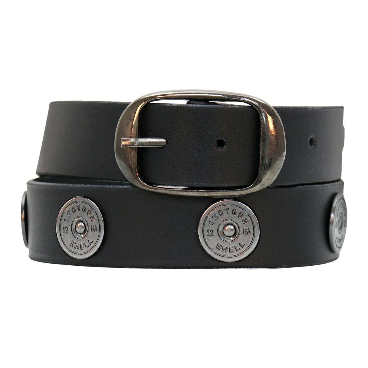 Hot Leathers BLA1135 Black Belt W/ shot gun shells - HighwayLeather