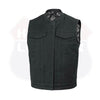 Highland V2 - Men's Motorcycle Canvas Vest Conceal Carry Pockets, FIM692CNVS - HighwayLeather