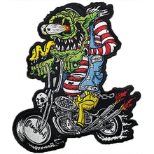 LT30252 MONSTER BIKER : 11.5"x12.5" - HighwayLeather