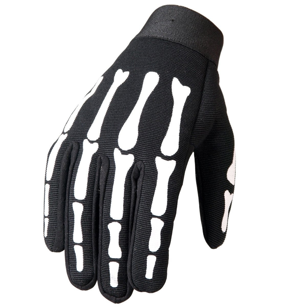 Hot Leathers GVM2007 Skeleton Mechanics Gloves, durable mechanic gloves with skeleton design, suitable for motorcycle and work use.