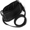 Studded Black HL80151STUD STUD Women studded hip bag - HighwayLeather