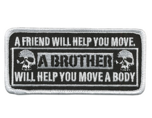 PATCH FRIEND WILL HELP-PPL9256 : 4W 2H - HighwayLeather
