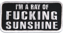 PATCH I'M A RAY OF FUCKING SUN-PPL9404 : 4W 2H - HighwayLeather
