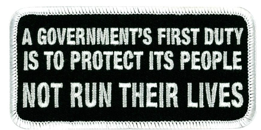 PATCH A GOVERNMENTS FIRST DUTY-PPL9419 : 4W 2H - HighwayLeather