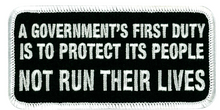 PATCH A GOVERNMENTS FIRST DUTY-PPL9419 : 4W 2H - HighwayLeather