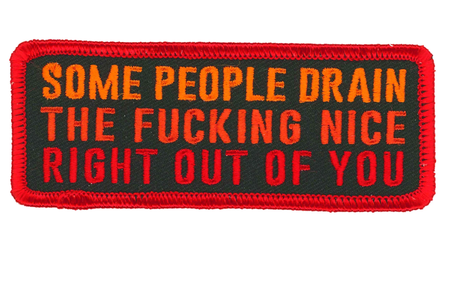 PATCH FUCKING NICE OUT-PPL9913 : 4"X2" - HighwayLeather