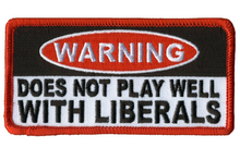 PATCH PLAY WELL LIBERALS-PPL9926 : 4"X2" - HighwayLeather