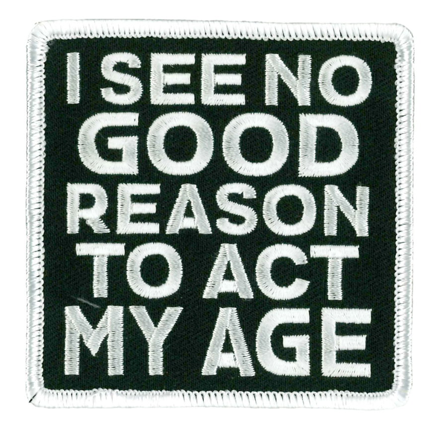PATCH NO GOOD REASON-PPL9964 : 3"X3" - HighwayLeather