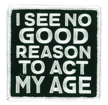 PATCH NO GOOD REASON-PPL9964 : 3"X3" - HighwayLeather