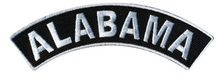 PATCH - ALABAMA TOP ROCKER 4"-PPM4002 : 4W 1H - HighwayLeather