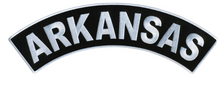 PATCH - ARKANSAS TOP ROCKR 12"-PPM4007 : 12W 3H - HighwayLeather