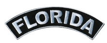 PATCH - FLORIDA TOP ROCKER 4"-PPM4018 : 4W 1H - HighwayLeather
