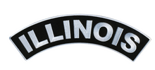 PATCH - ILLINOIS TOP ROCKER 12-PPM4025 : 12W 3H - HighwayLeather