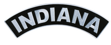 PATCH - INDIANA TOP ROCKER 4"-PPM4028 : 4W 1H - HighwayLeather