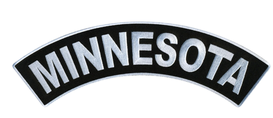PATCH - MINNESOTA TOP RCKR 4"-PPM4046 : 4W 1H - HighwayLeather