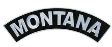 PATCH - MONTANA TOP ROCKER 4"-PPM4052 : 4W 1H - HighwayLeather