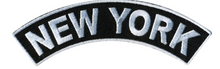 PATCH - NEW YORK TOP ROCKR 4"-PPM4064 : 4W 1H - HighwayLeather