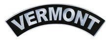 PATCH - VERMONT TOP ROCKER 4"-PPM4090 : 4W 1H - HighwayLeather