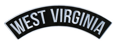 PATCH - WEST VIRGINIA TOP 12"-PPM4095 : 12W 3H - HighwayLeather