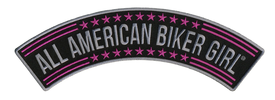 PATCH ALL AMR BIKE GRL TOP 4"-PPM4104 : 4W 1H - HighwayLeather