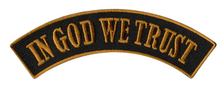 PATCH IN GOD WE TRST TOP RK 12-PPM4135 : 12W 3H - HighwayLeather