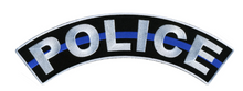 PATCH POLICE TOP ROCK 4"-PPM4148 : 4W 1H - HighwayLeather