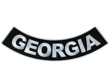 PATCH - GEORGIA BTM ROCKER 12"-PPM5019 : 12W 3H - HighwayLeather