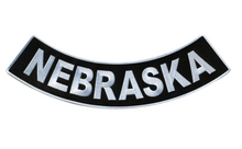PATCH - NEBRASKA BTM ROCKR 4"-PPM5054 : 4W 1H - HighwayLeather
