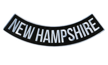PATCH - NEW HAMPSHIRE BTM 12"-PPM5057 : 12W 3H - HighwayLeather