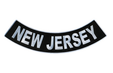 PATCH - NEW JERSEY BTM RKR 12"-PPM5059 : 12W 3H - HighwayLeather