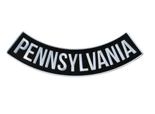PATCH - PENNSYLVANIA BTM 4"-PPM5076 : 4W 1H - HighwayLeather