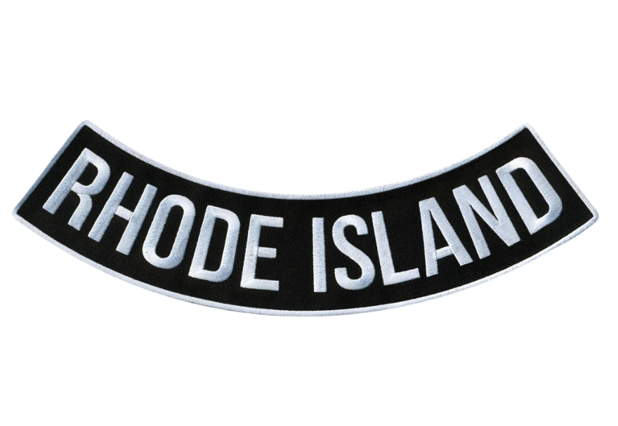 PATCH - RHODE ISLAND BTM 4"-PPM5078 : 4W 1H - HighwayLeather